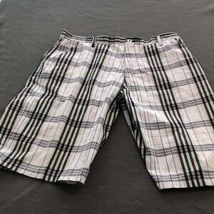 Vintage Y2K Phat Farm Plaid Unisex Extra Long Shorts Men’s 38 Waist